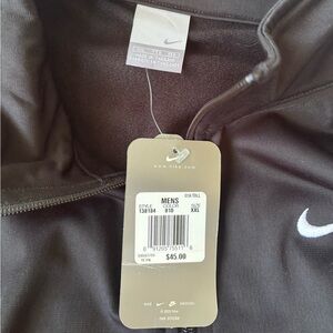 Nike Men's Dark Gray Zip-Up Jacket